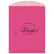 Romantic Script Wax Lined Cake Bags Image 1 of 3